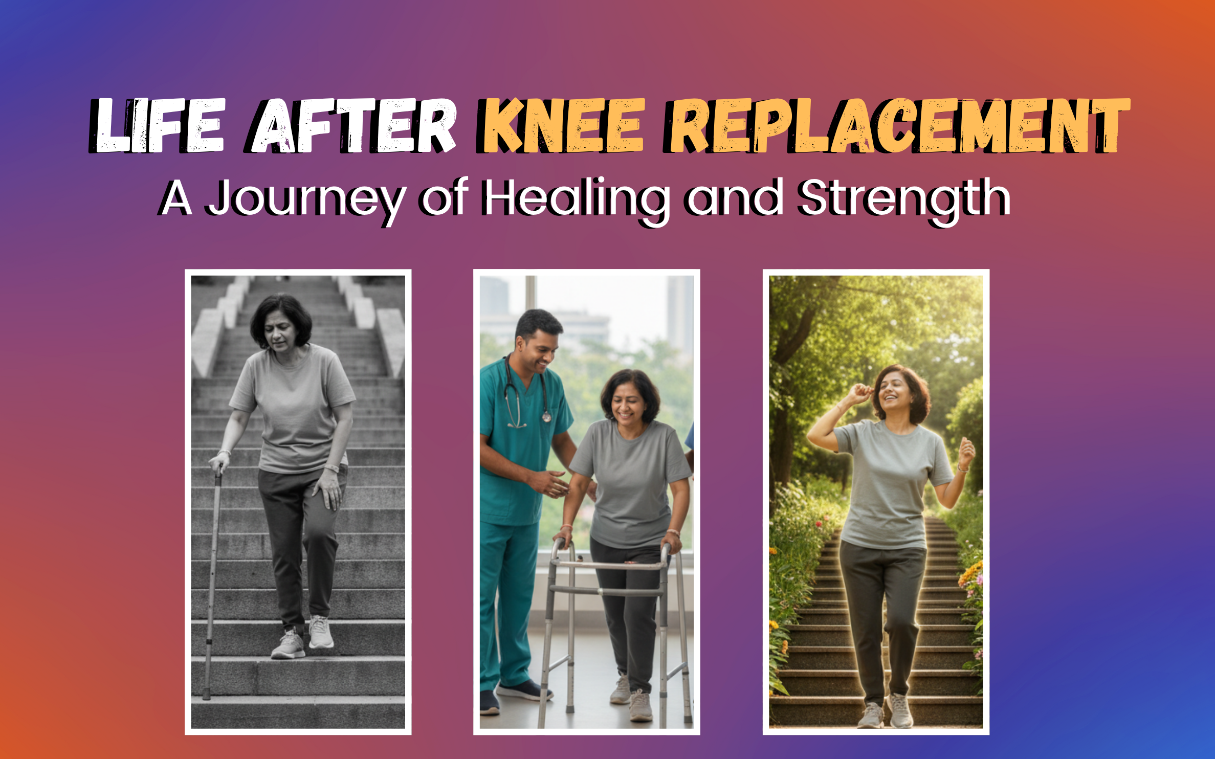 Life After Knee Replacement: A Journey of Healing and Strength