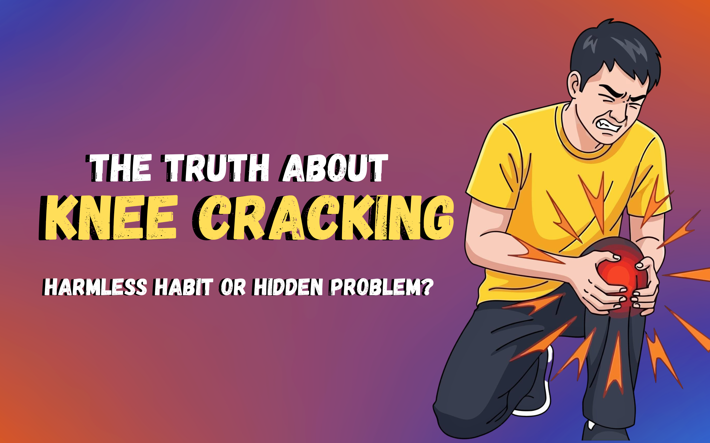 The Truth About Knee Cracking: Harmless Habit or Hidden Problem?